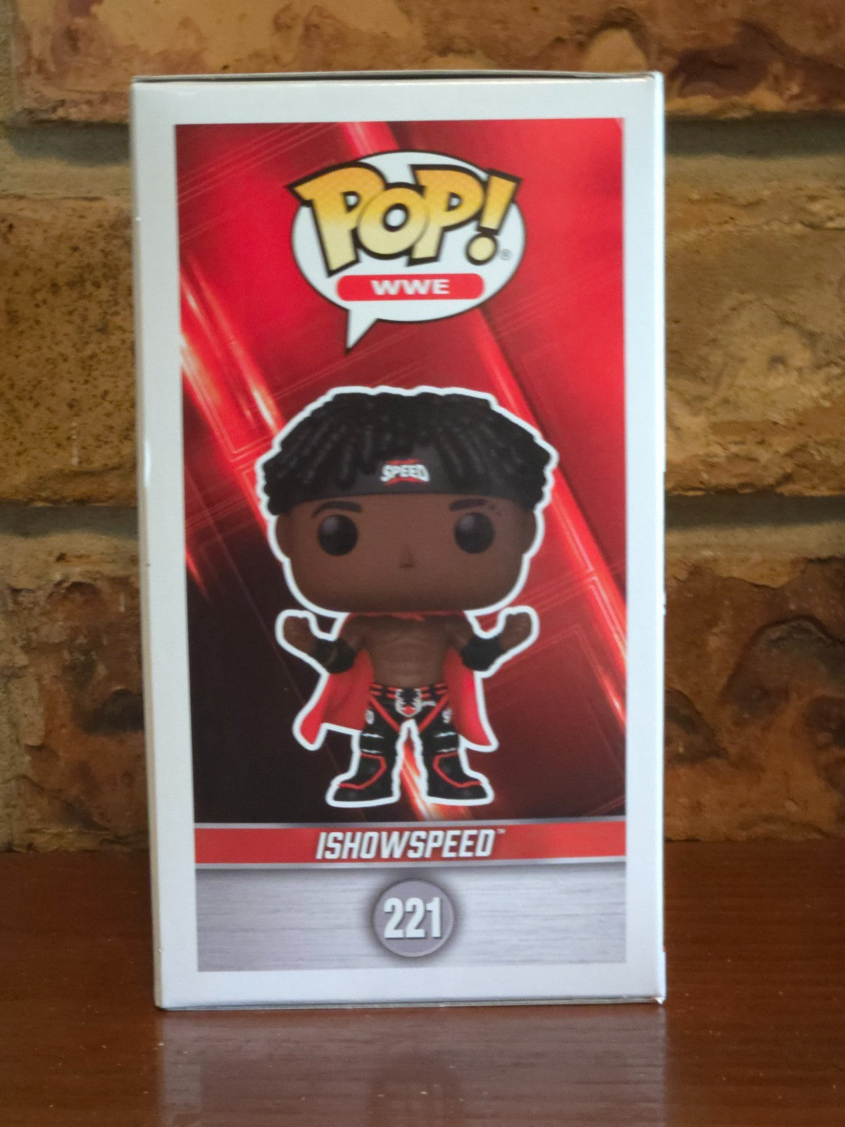 Funko Pop! WWE Ishowspeed Vinyl Figure #221