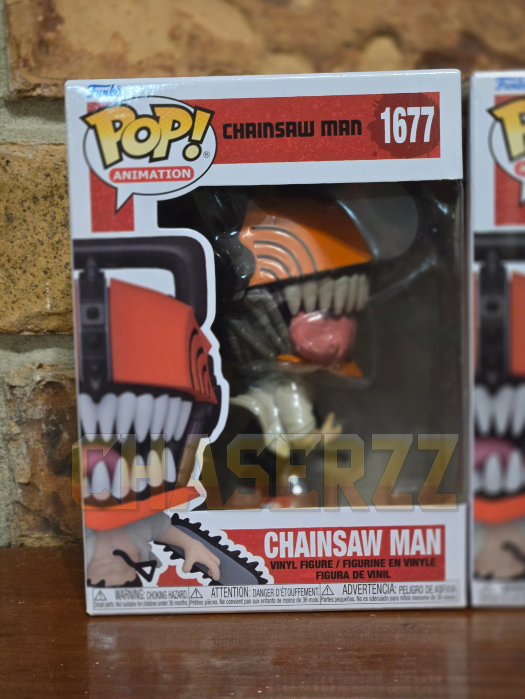 Funko Pop Chainsaw Man 1677 Common & Chase Bundle