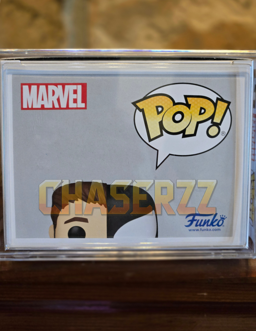 Funko Pop! Peter Parker/Symbiote Suit (GITD) (Chase) With Hard Case
