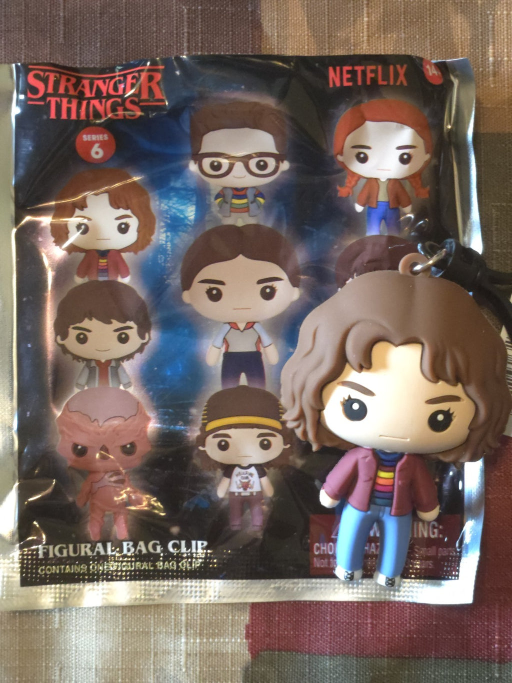 Stranger Things Series 6 Figural Blind Bag Clip Nancy Wheeler