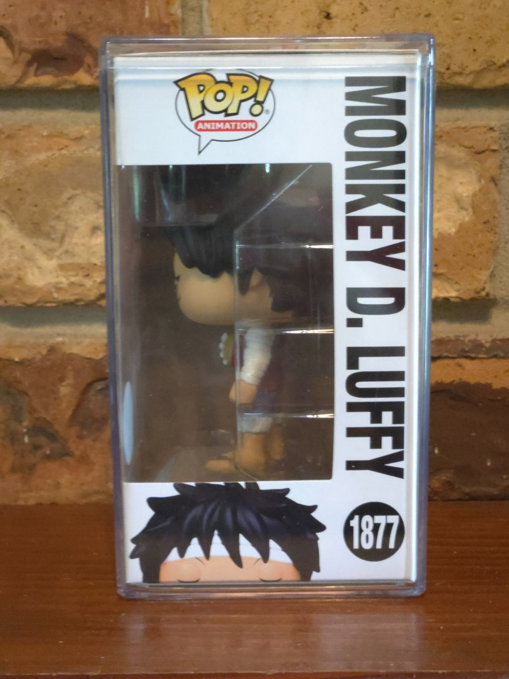 Funko Pop! One Piece - Monkey D. Luffy - Funko (Exclusive) #1877 With Hard Case