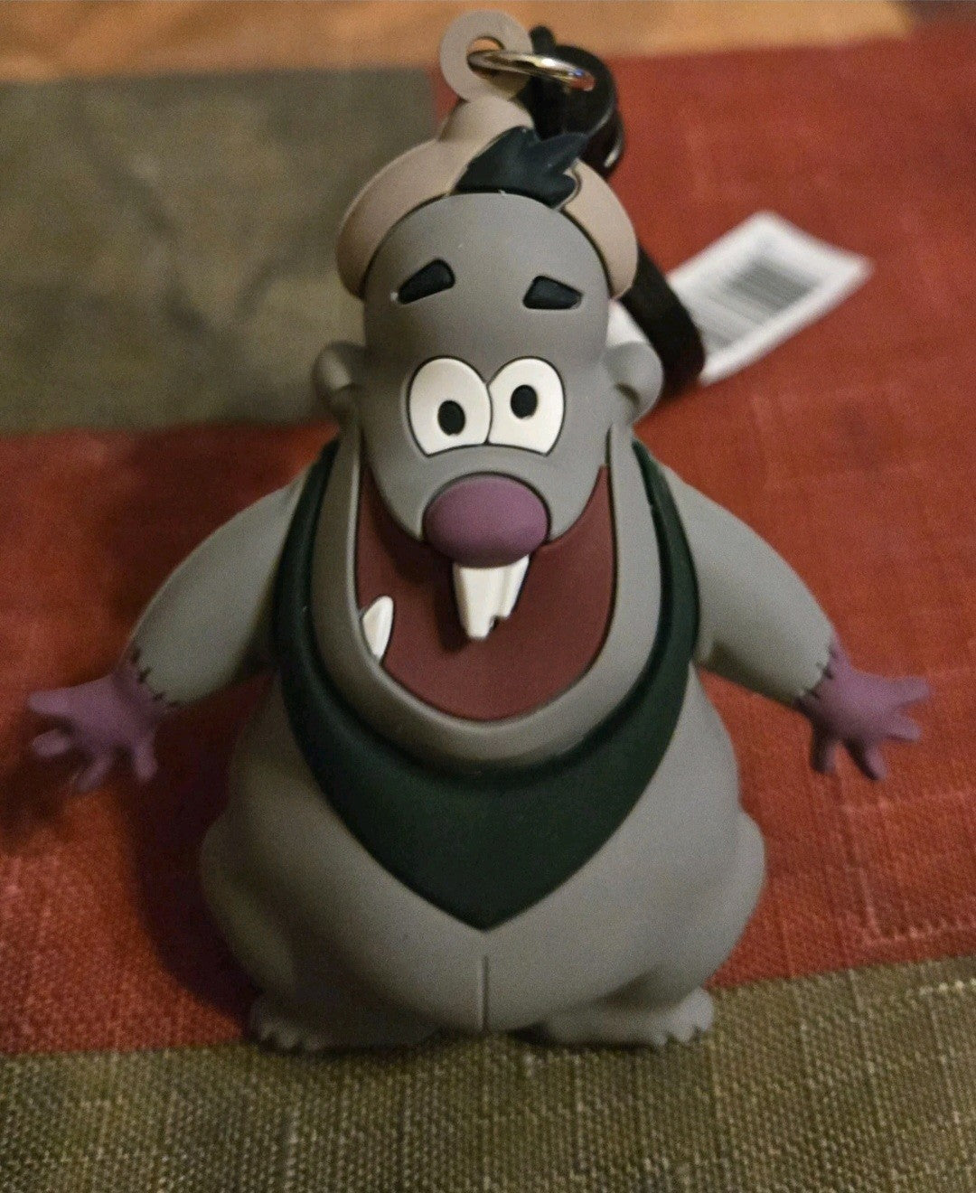 Disney A Goofy Movie Series 74 Figural Bag Clip- Lester The Possum Monogram