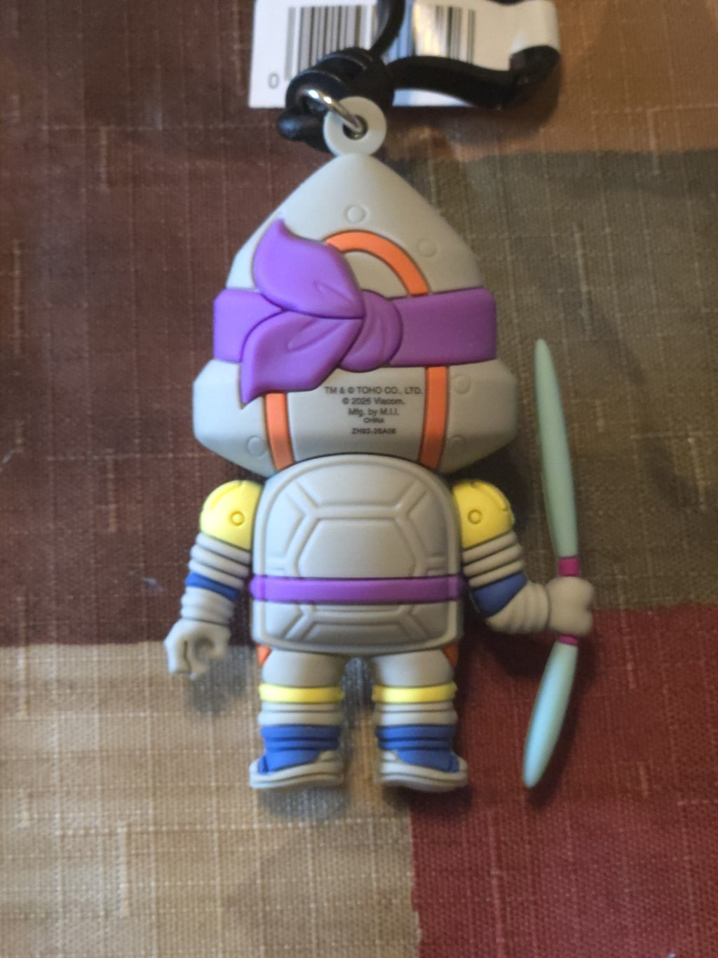 Godzilla x TMNT 3D Figural Blind Bag Clip Donatello X Jet Jaguar