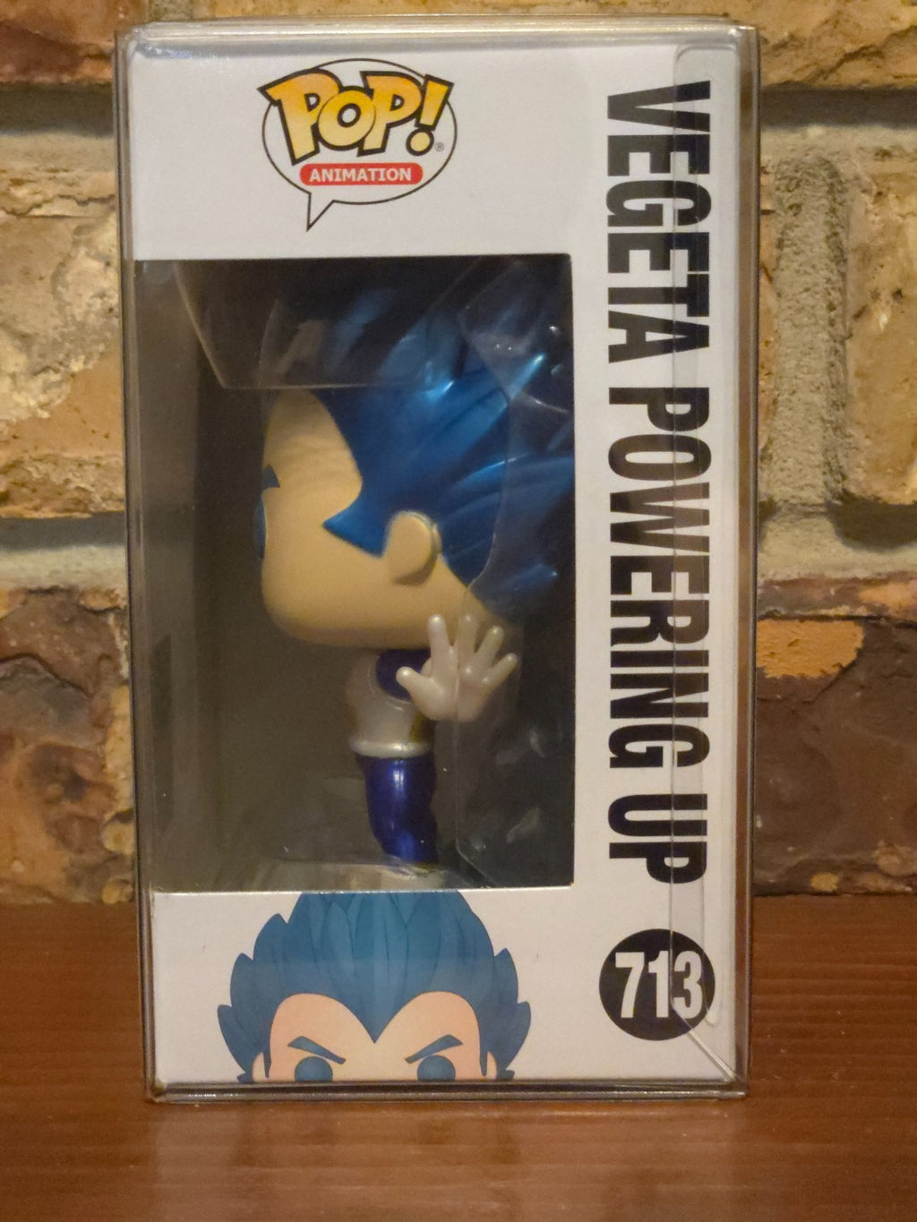 Funko Pop! Dragon Ball - Vegeta Powering up (Metallic Chase) Chalice Exclusive