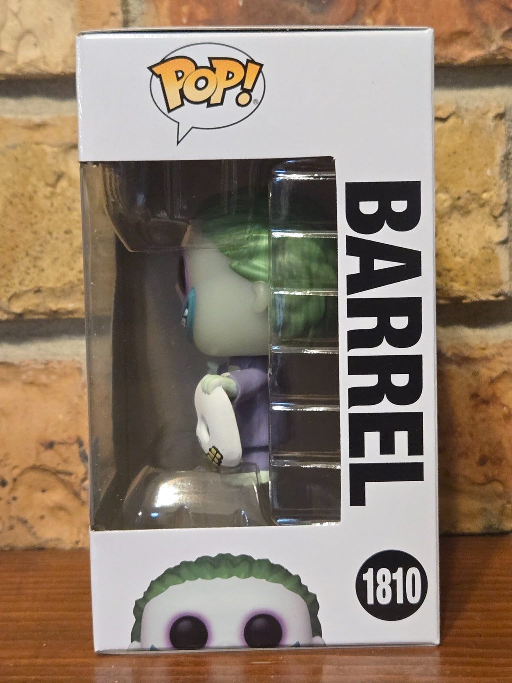 Funko Pop! The Nightmare Before Christmas Barrel #1810 Glow In Dark Exclusive
