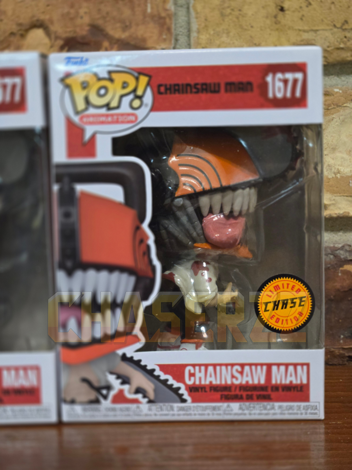 Funko Pop Chainsaw Man 1677 Common & Chase Bundle