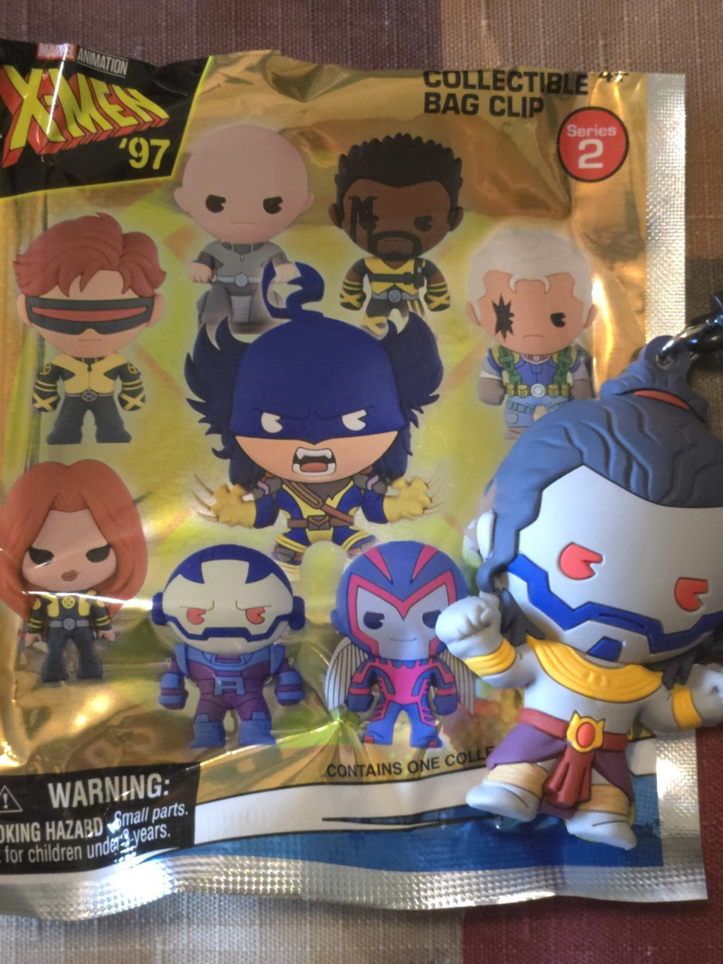 X-Men '97  3D Foam Blind Bag Clip En Sabah Nur (CHASE)