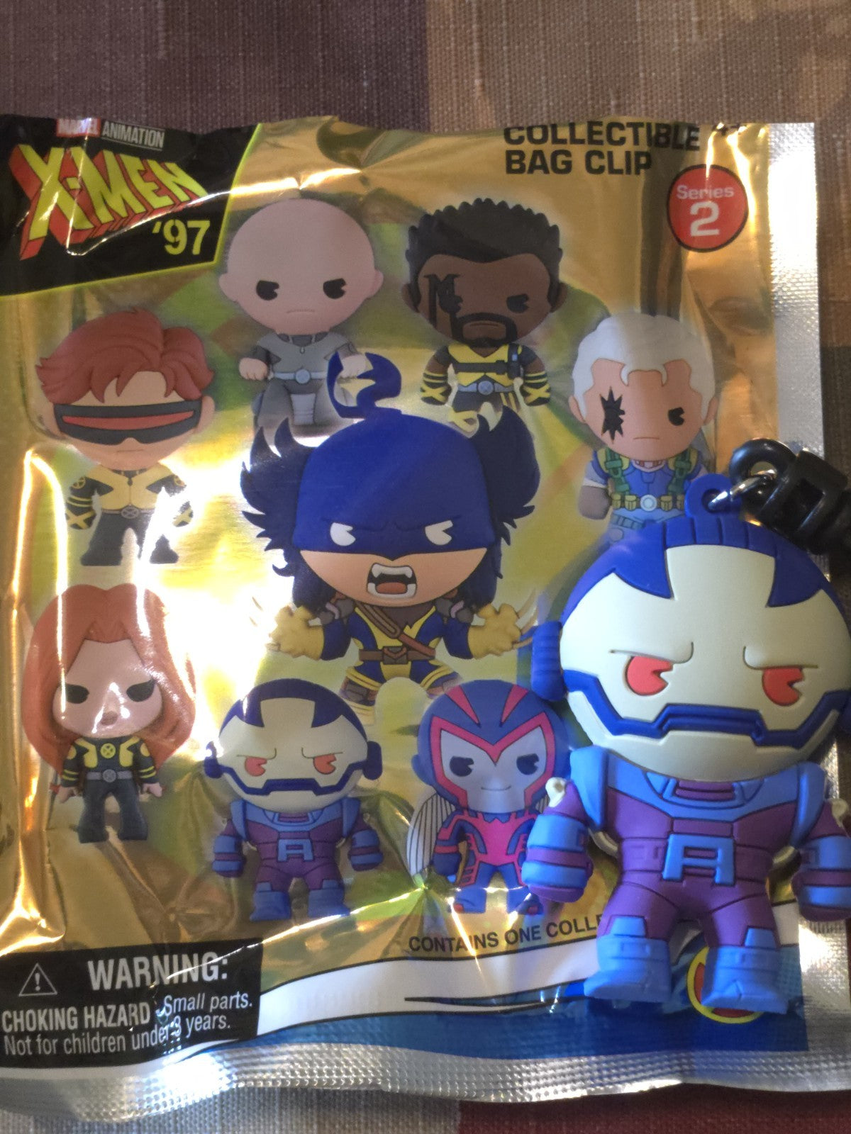 X-Men '97  3D Foam Blind Bag Clip Apocalypse