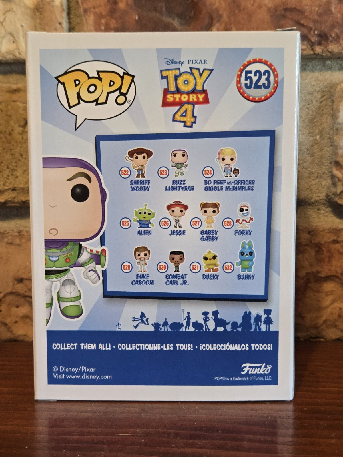 Funko Pop! Toy Story 4 Buzz Lightyear #523