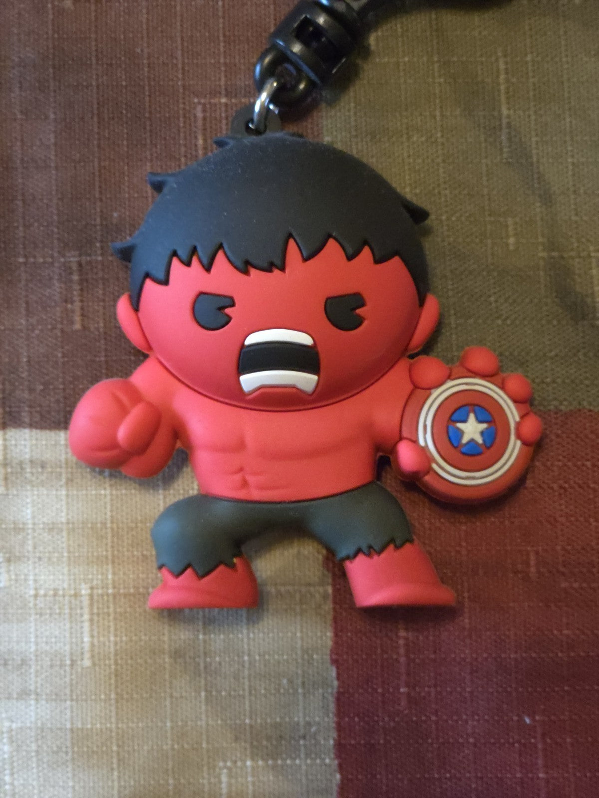 Captain America Brave New World Figural Blind Bag Clip Red Hulk With Shield