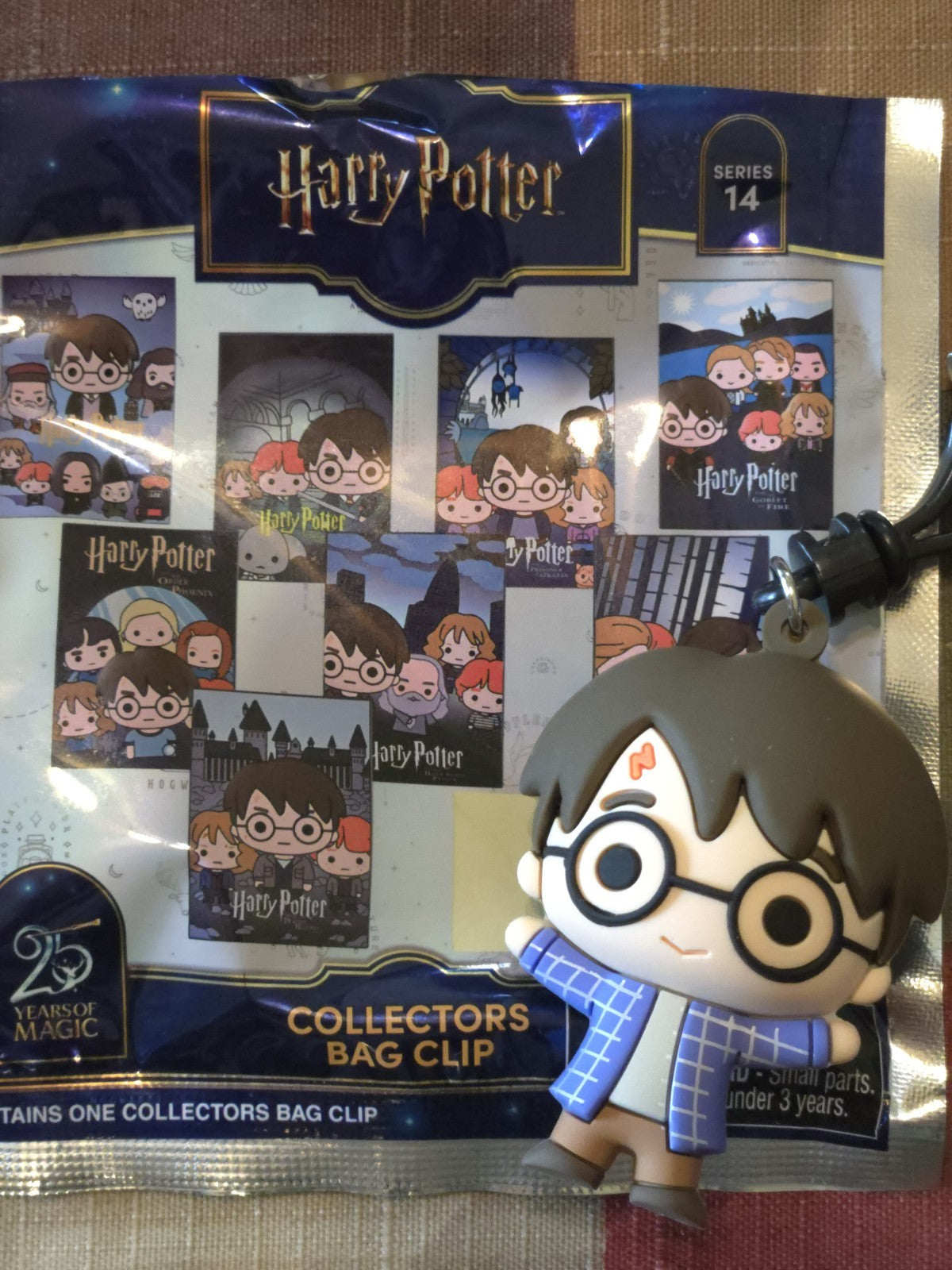 Harry Potter Series 14 3D Foam Blind  Bag Clip Harry Potter Exclusive A (CHASE)