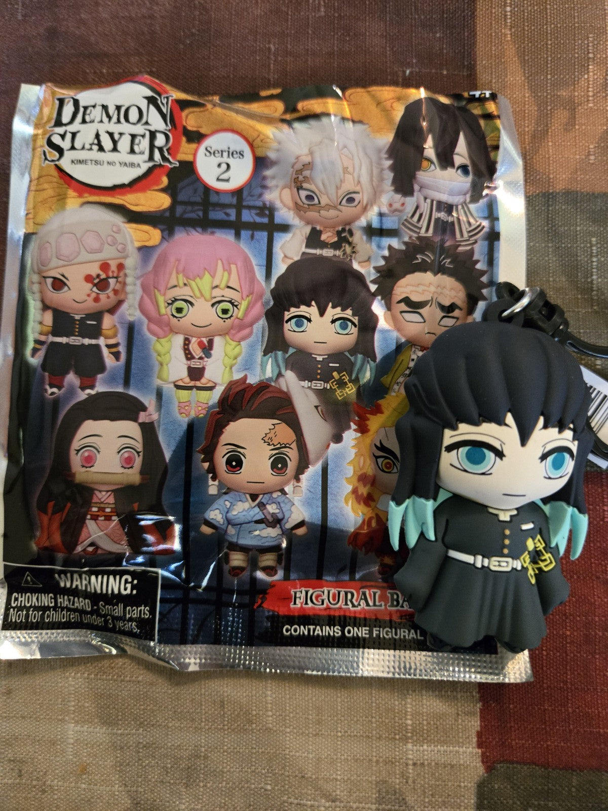 Demon Slayer  3D Foam Blind Bag Clip Series 2 Muichiro Tokito