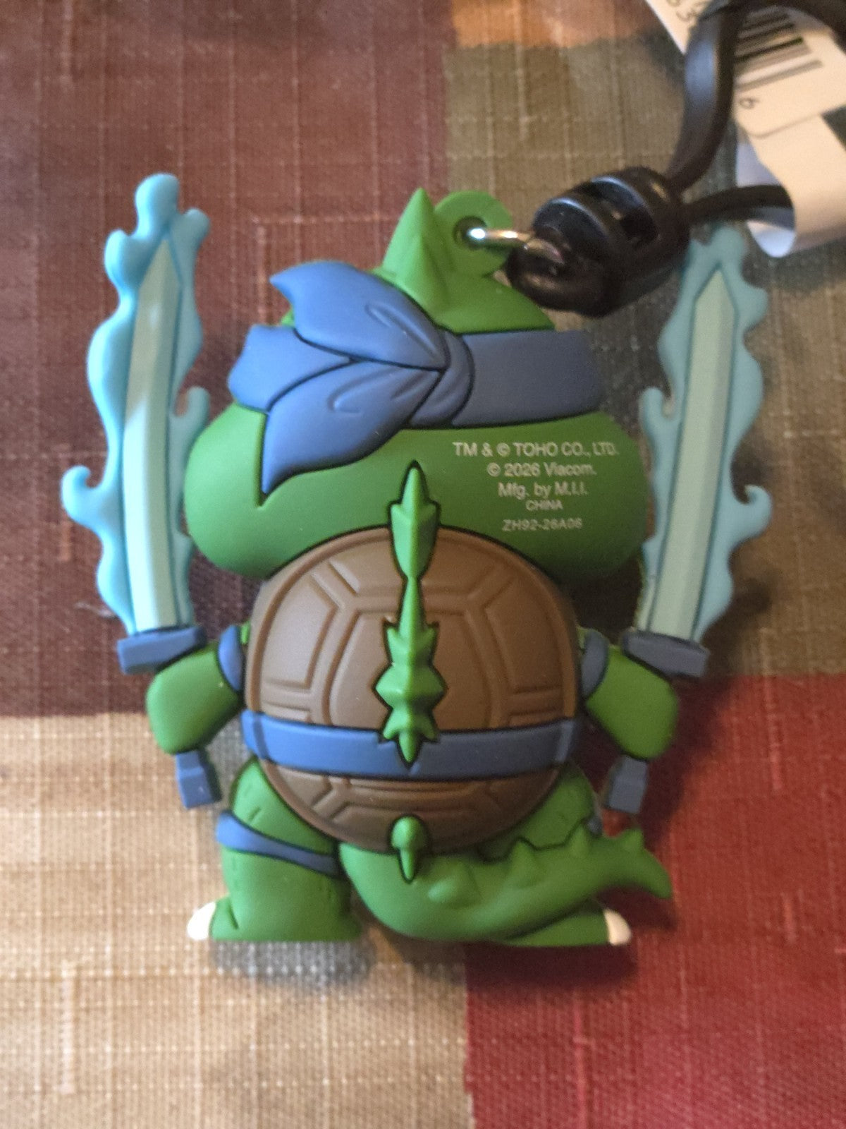 Godzilla x TMNT 3D Figural Blind Bag Clip Leonardo X Godzilla