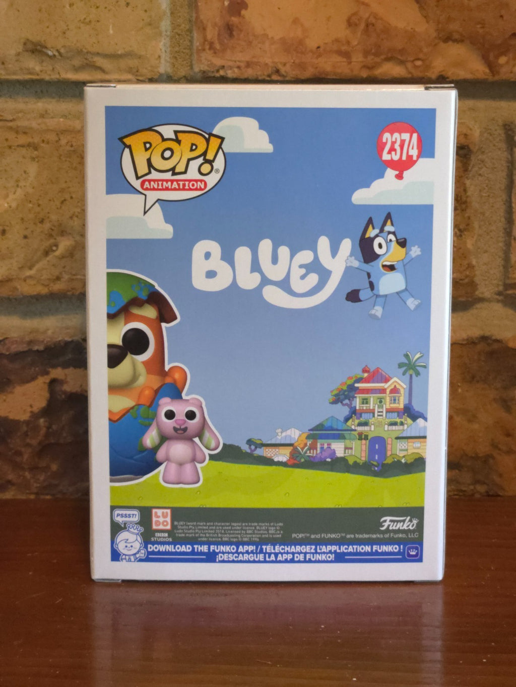 Funko Pop! Bluey Sleepy time Bingo with Floppy Bunny #2374