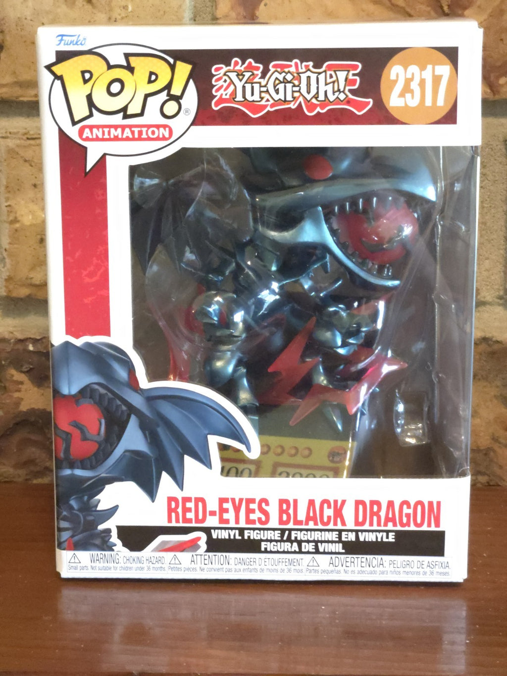 Funko Pop! Premium Yu-Gi-Oh - Red-Eyes Black Dragon Card