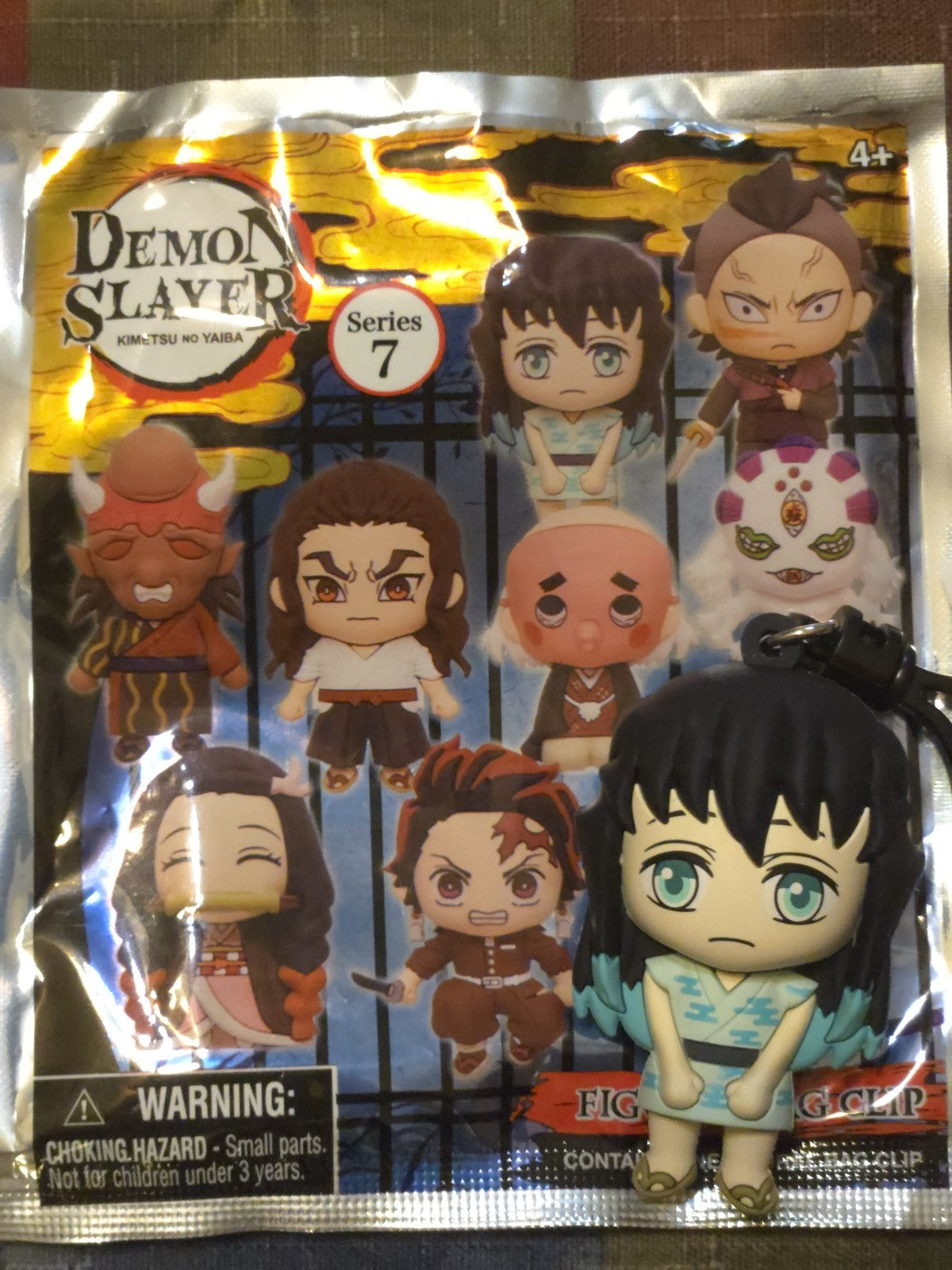 Demon Slayer Series 7 Figural Blind Bag Clip Muichiro Tokito