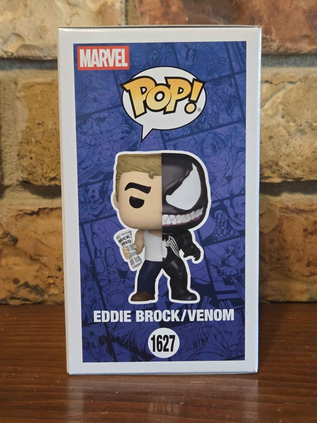 Funko Pop Marvel Eddie Brock Venom #1627 
