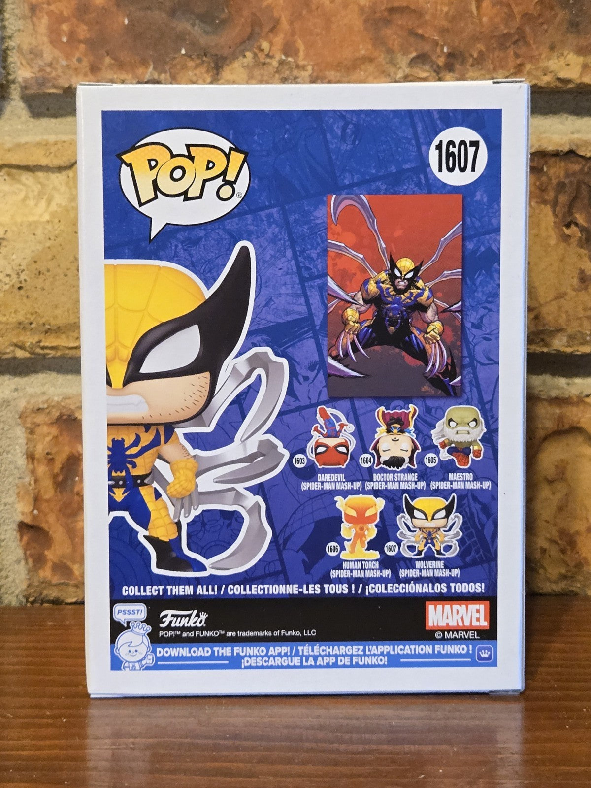 Funko Pop! Marvel - Wolverine (Spider-Man Mash-Up) #1607 Target Exclusive