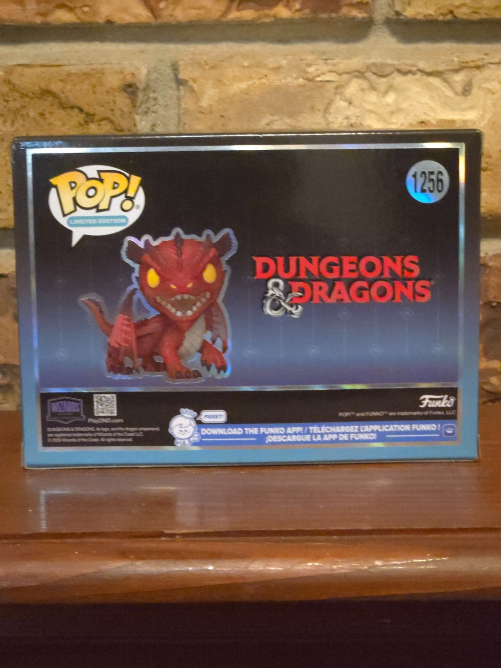 Funko Pop! D&D Red Dragon Wyrmling (LE 8000) (2026 SDCC Shared Sticker) #1256