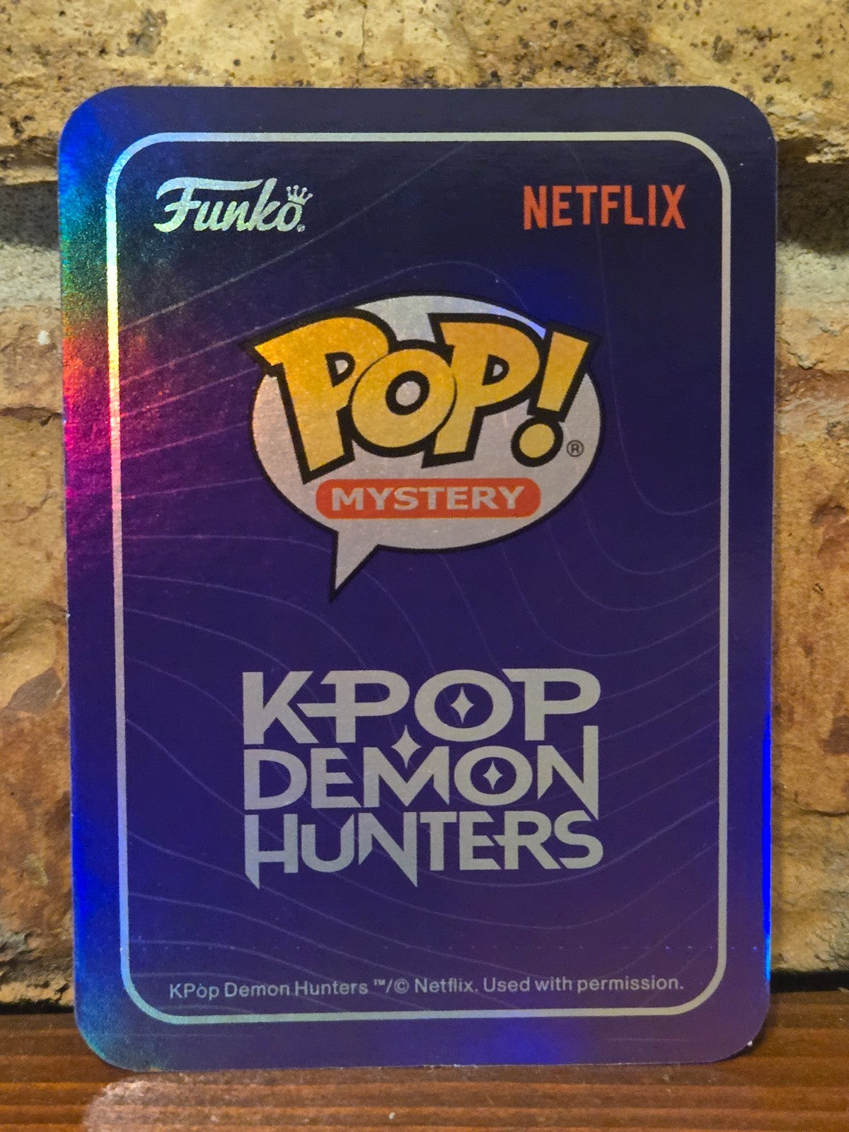 Mystery Funko Pop! K-pop Demon Hunters - Crying Demon #2522 With Shiny Holo Card