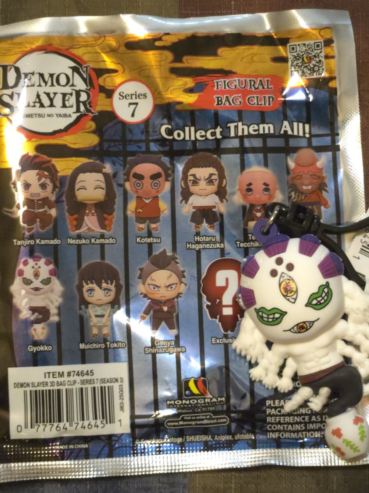 Demon Slayer Series 7 Figural Blind Bag Clip Gyokko