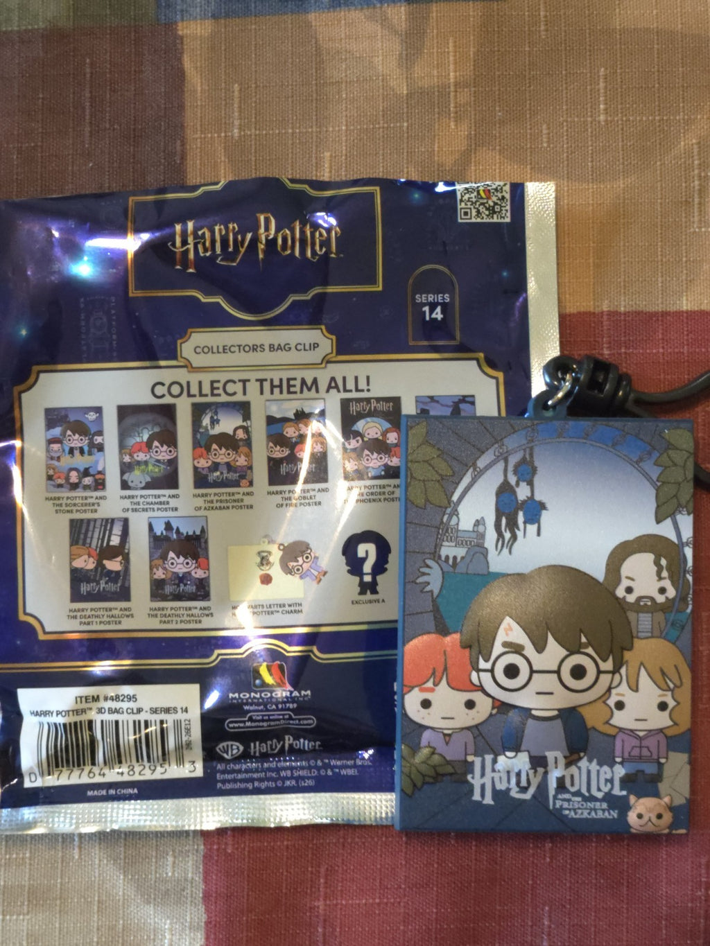 Harry Potter Series 14 3D Foam Blind  Bag Clip The Prisoner Of Azkaban Poster