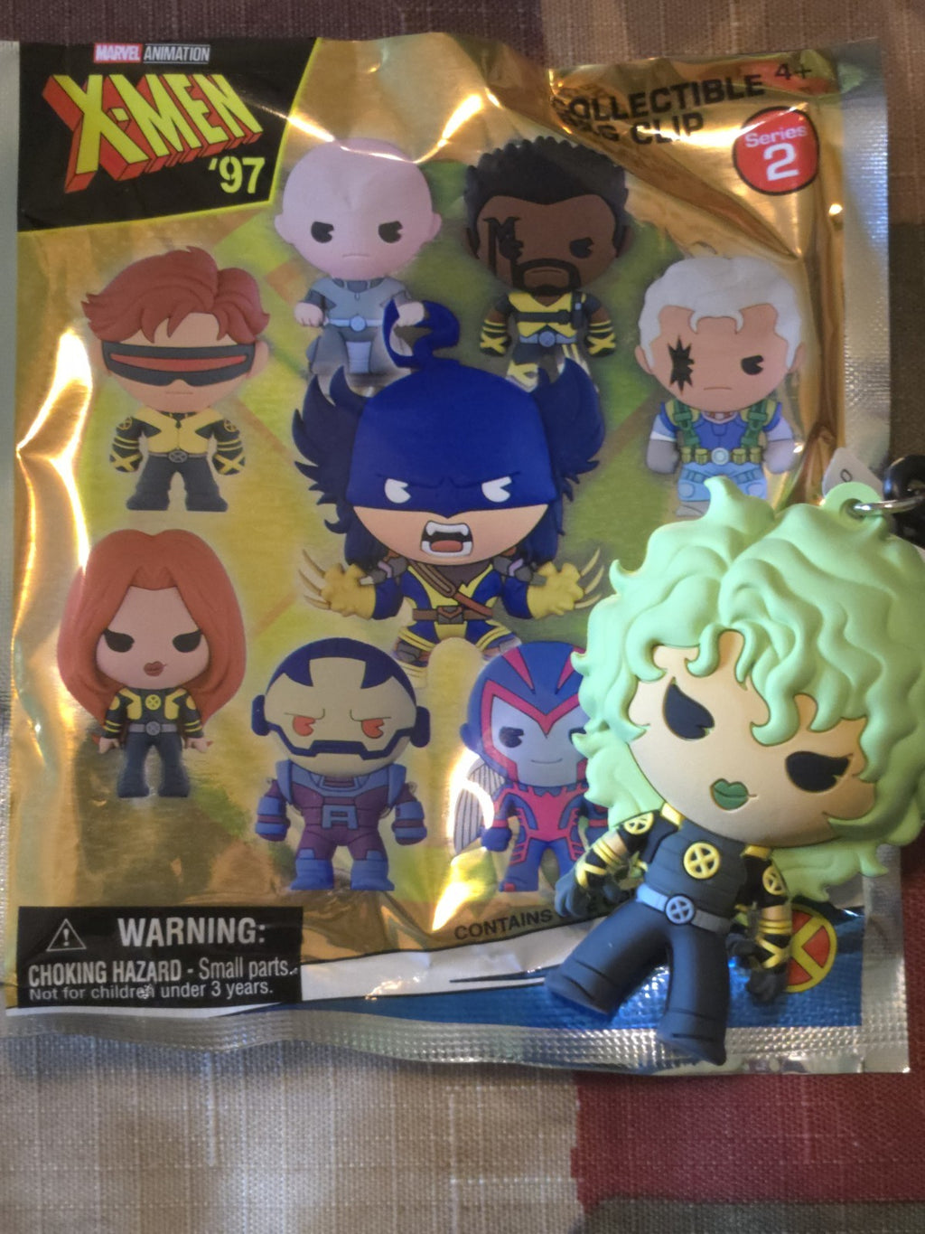 X-Men '97  3D Foam Blind Bag Clip Polaris-Black Suit (CHASE)