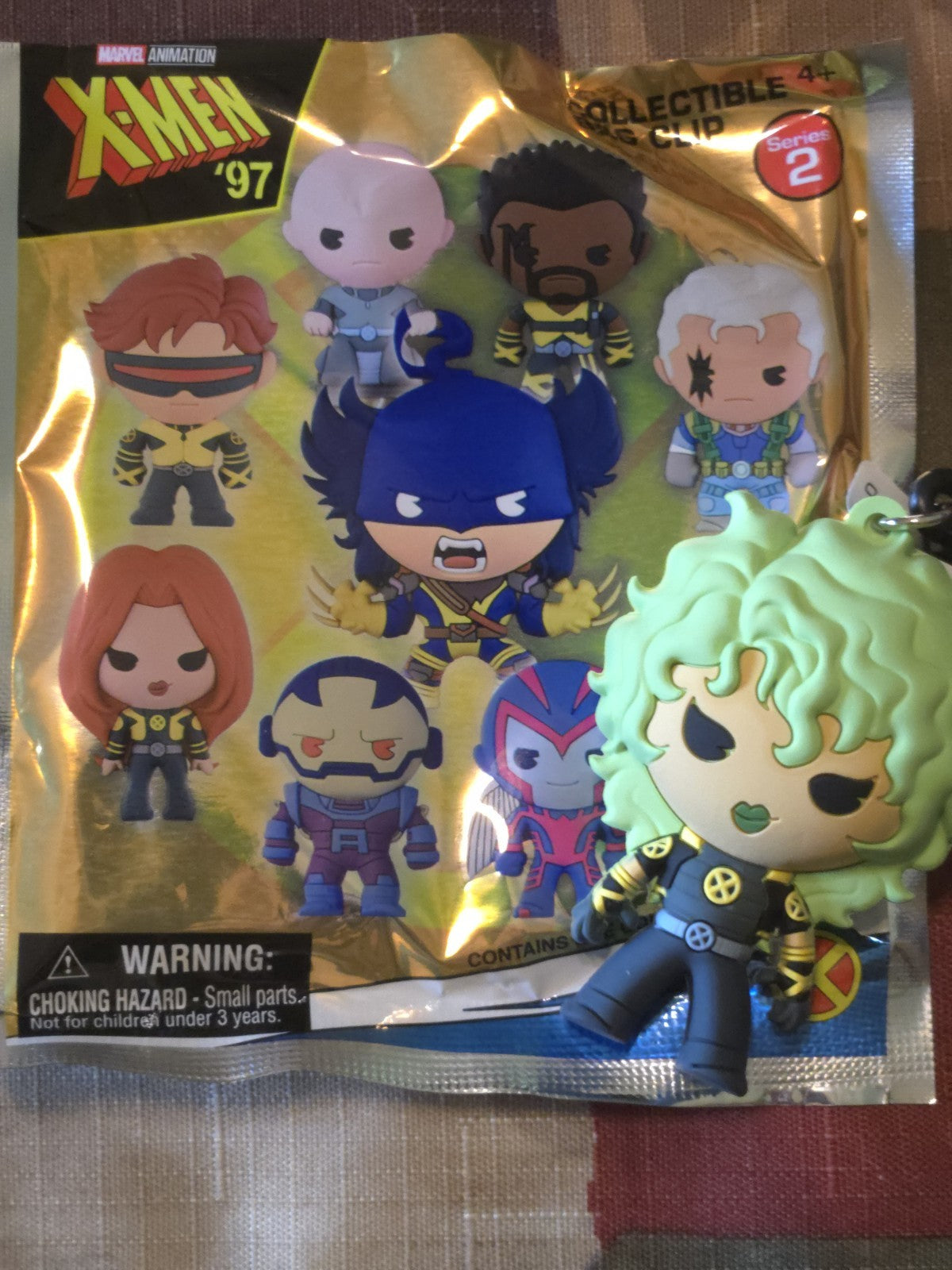 X-Men '97  3D Foam Blind Bag Clip Polaris-Black Suit (CHASE)