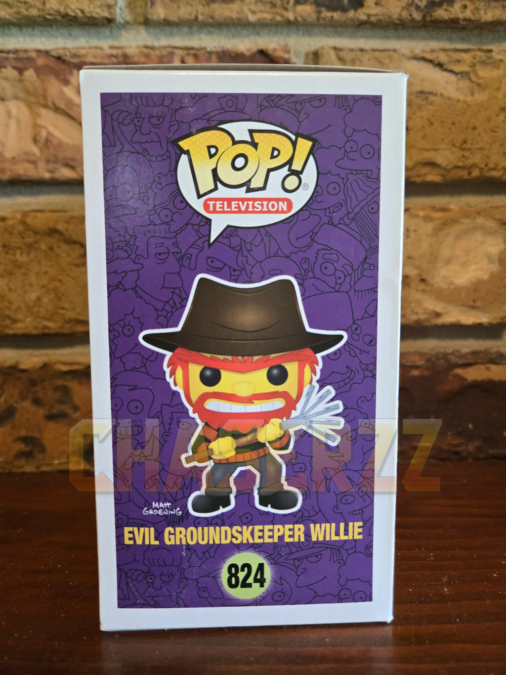 Simpsons Treehouse Of Horror Evil Groundkeeper Willie 2019 NYCC Funko Pop! 824