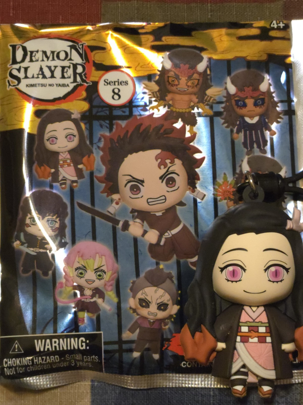 Demon Slayer Series 8 Figural Blind Bag Clip Nezuko Kamado