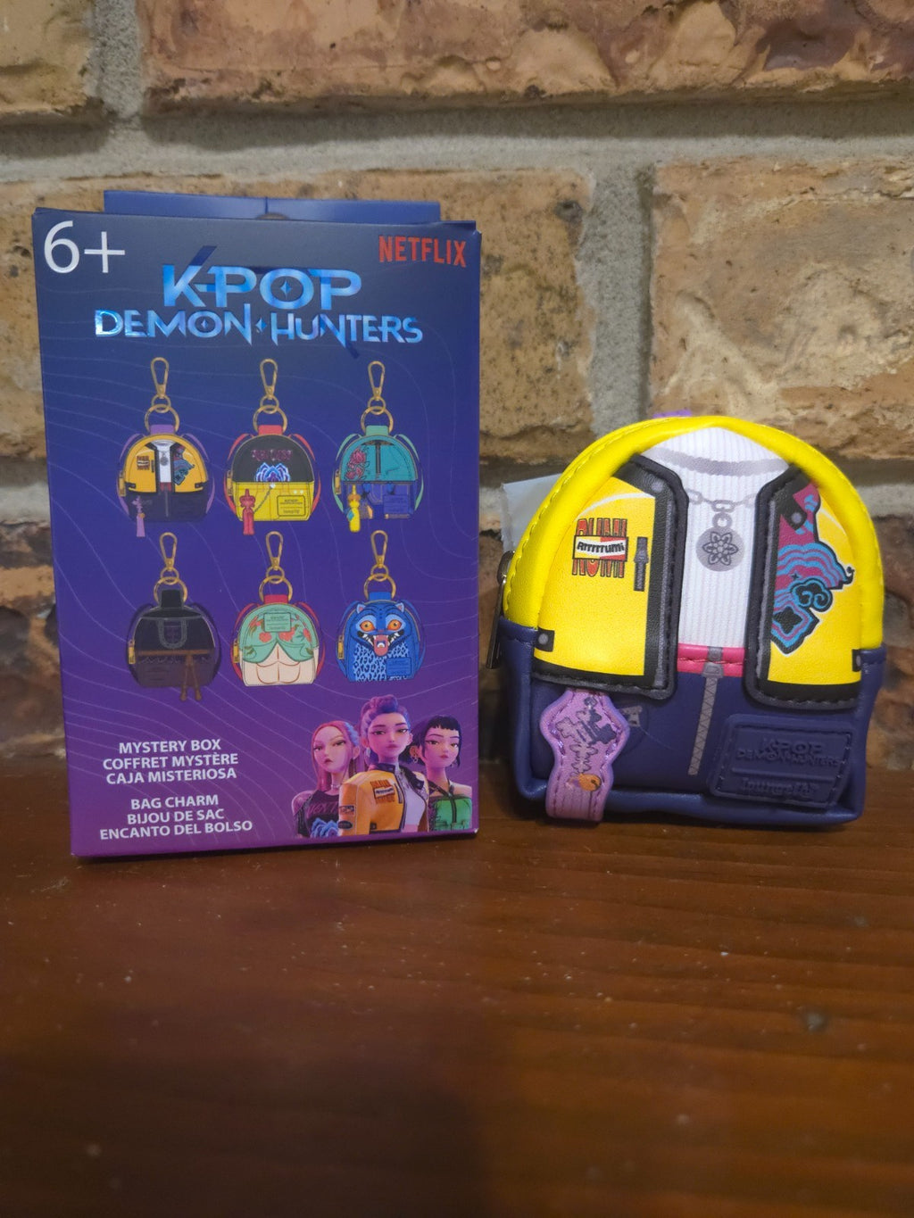 Loungefly K-Pop Demon Hunters Mini Backpack Blind Box Keychain