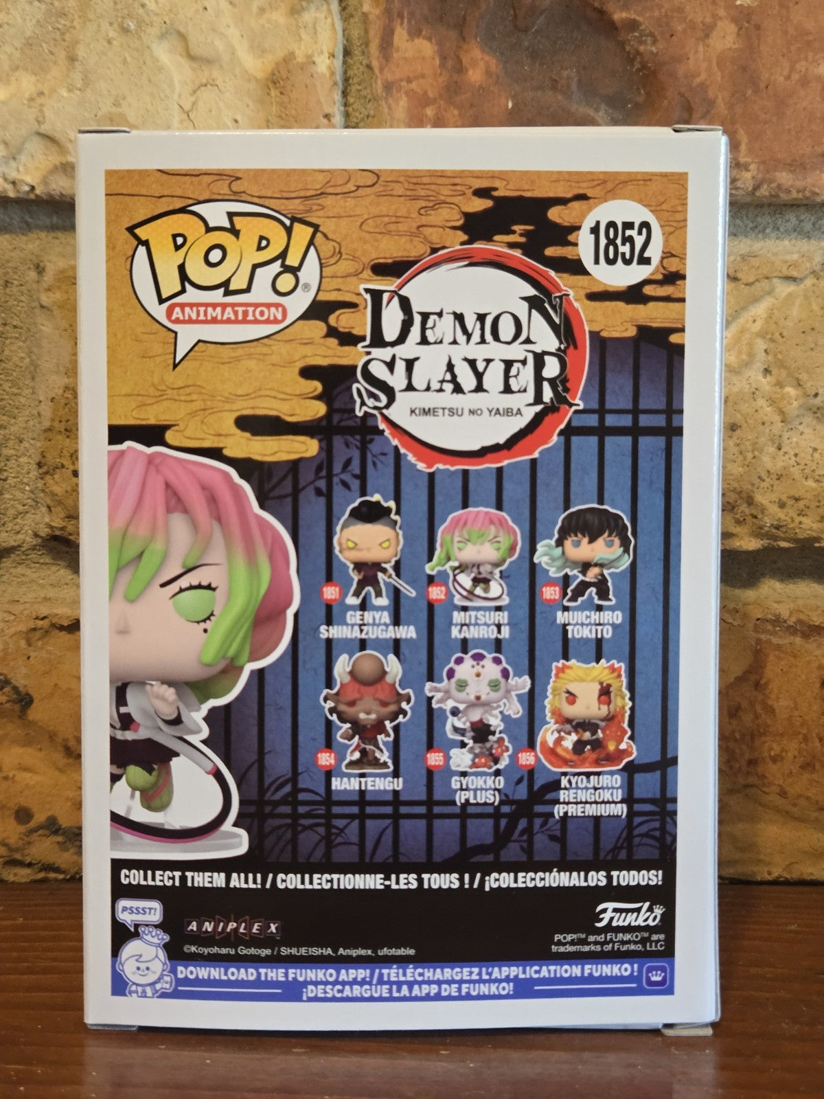 Funko Pop! Animation: Demon Slayer  Mitsuri Kanroji (Attack) 1852