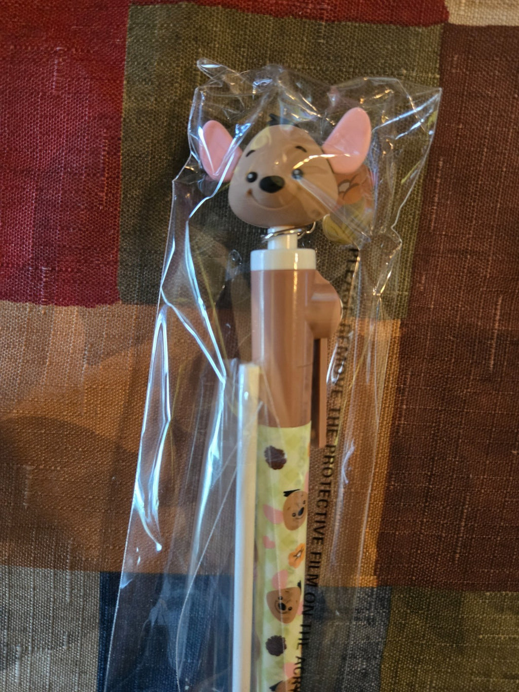 Winnie the Pooh 3D Head Topper Spinning Pen Monogram YOU CHOOSE