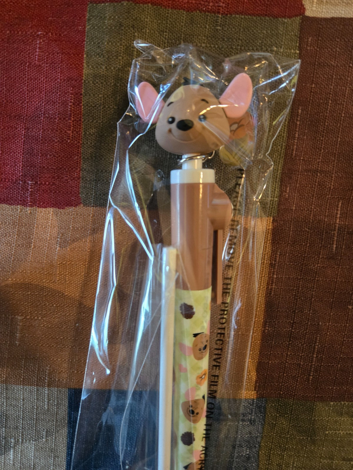 Winnie the Pooh 3D Head Topper Spinning Pen Monogram YOU CHOOSE