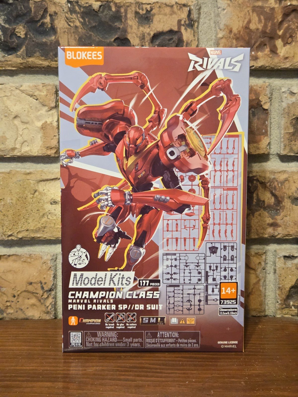 Blokees Marvel Rivals Peni Parker SP DR Suit Champion Class 09 Deluxe Model Kit