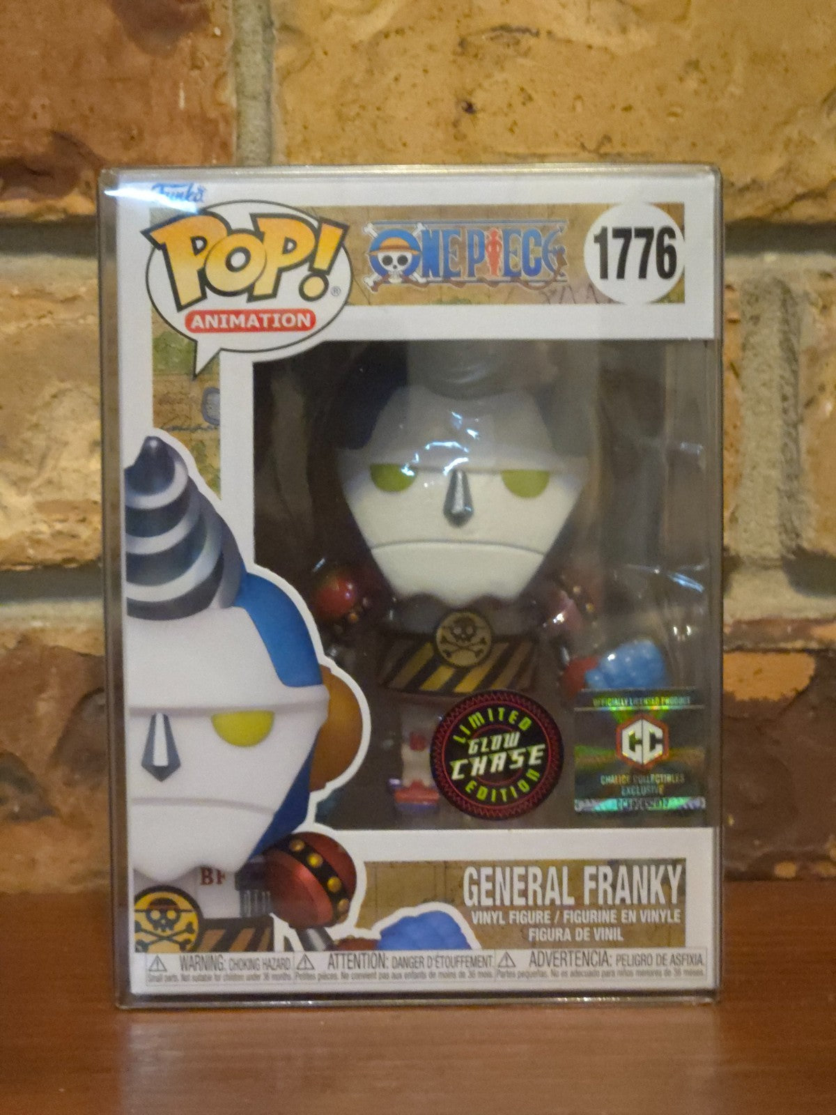 Funko Pop! Chalice Exclusive: One Piece: General Franky (CHASE)