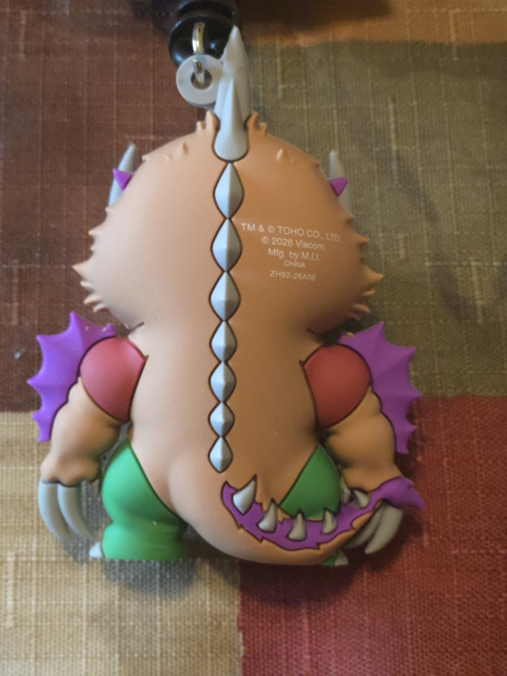 Godzilla x TMNT 3D Figural Blind Bag Clip Bebop X Gigan