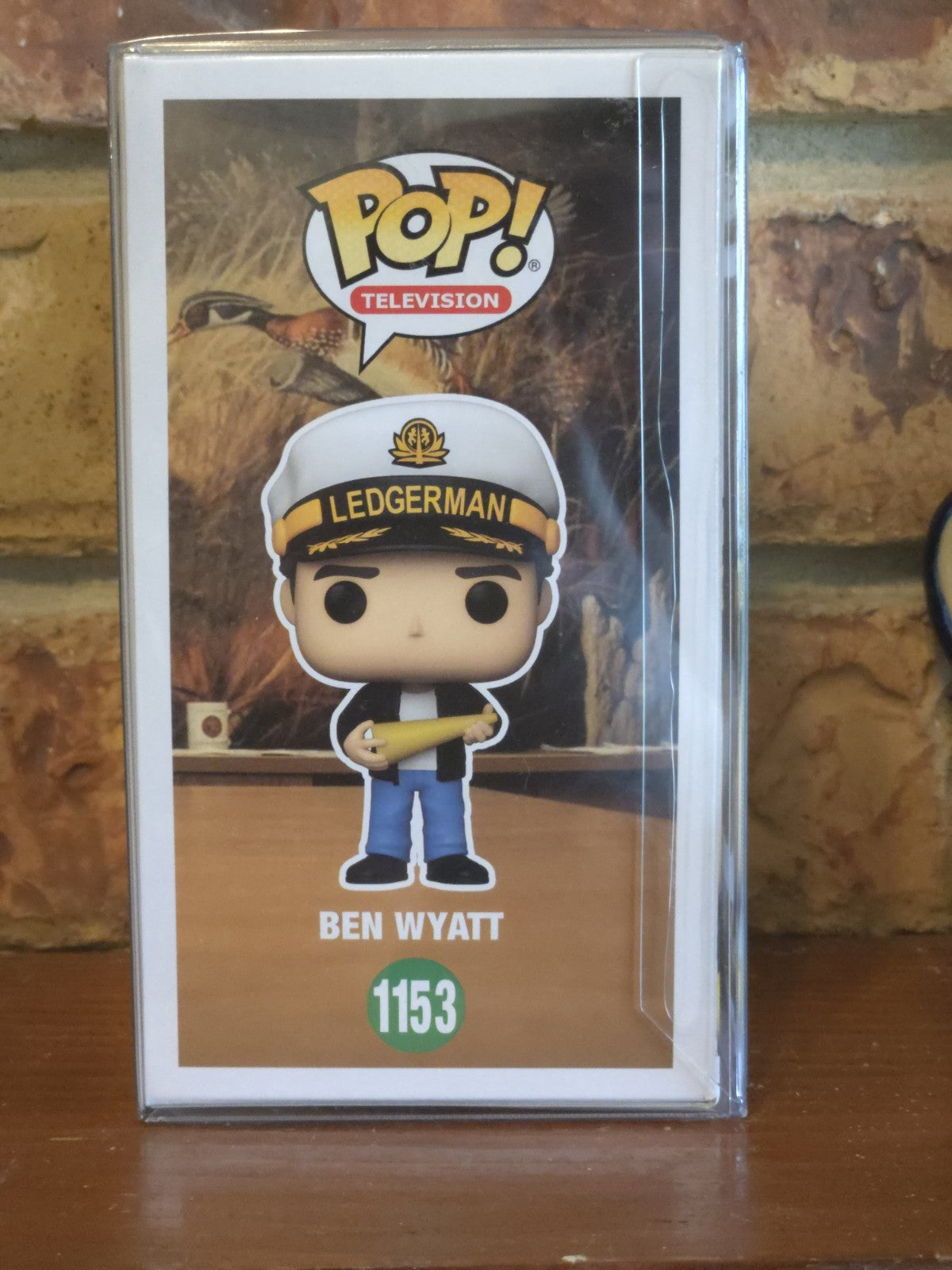 Funko Pop! Parks and Recreation Ben Wyatt #1153 CHASE Big Apple Exclusive