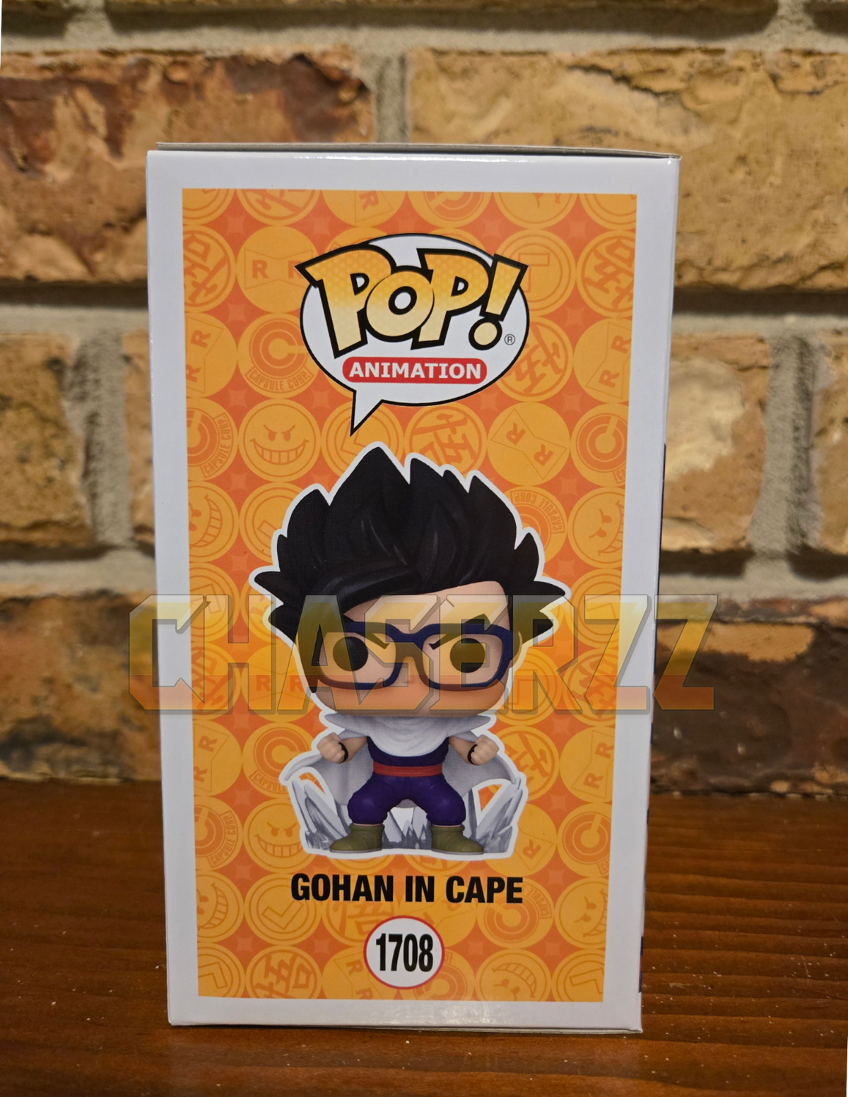 Funko Pop! Dragon Ball Super Gohan in Cape #1708 Chalice Exclusive