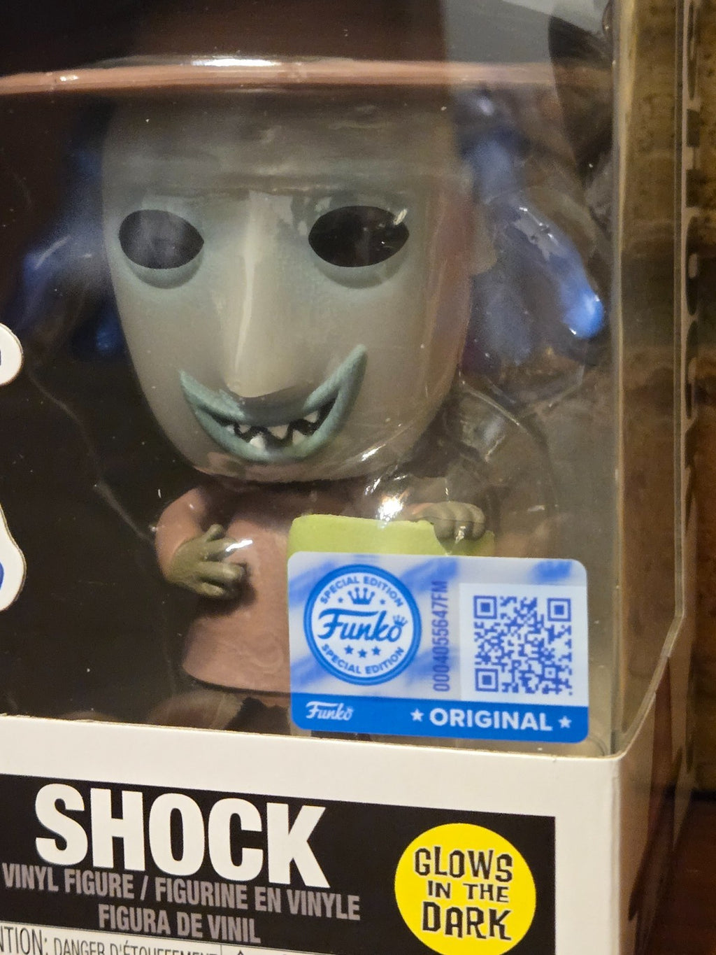 Funko Pop! The Nightmare Before Christmas Shock #1812 Glow In Dark Exclusive