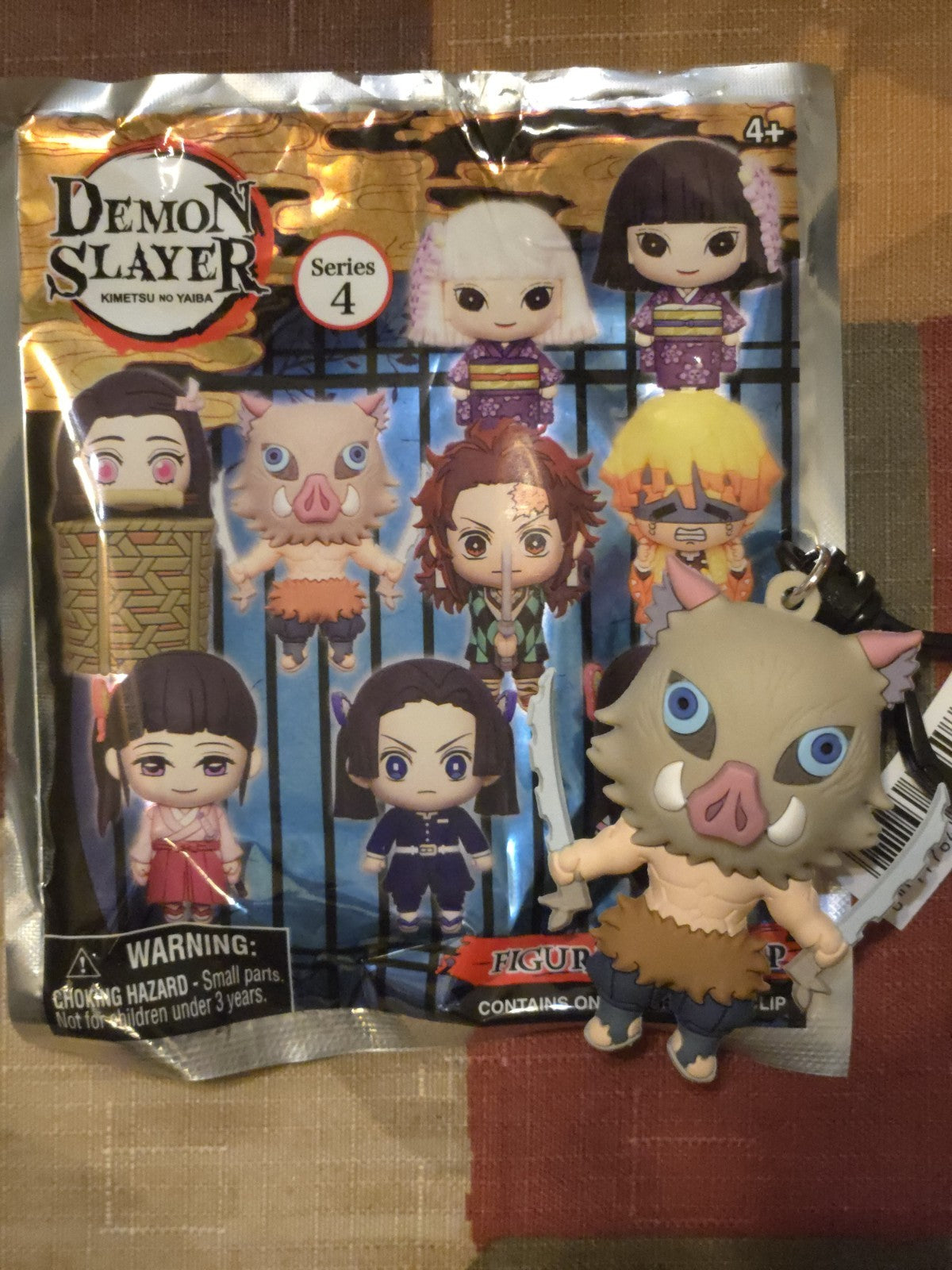 Demon Slayer Series 4 Figural Blind Bag Clip Inosuke Hashibira Monogram