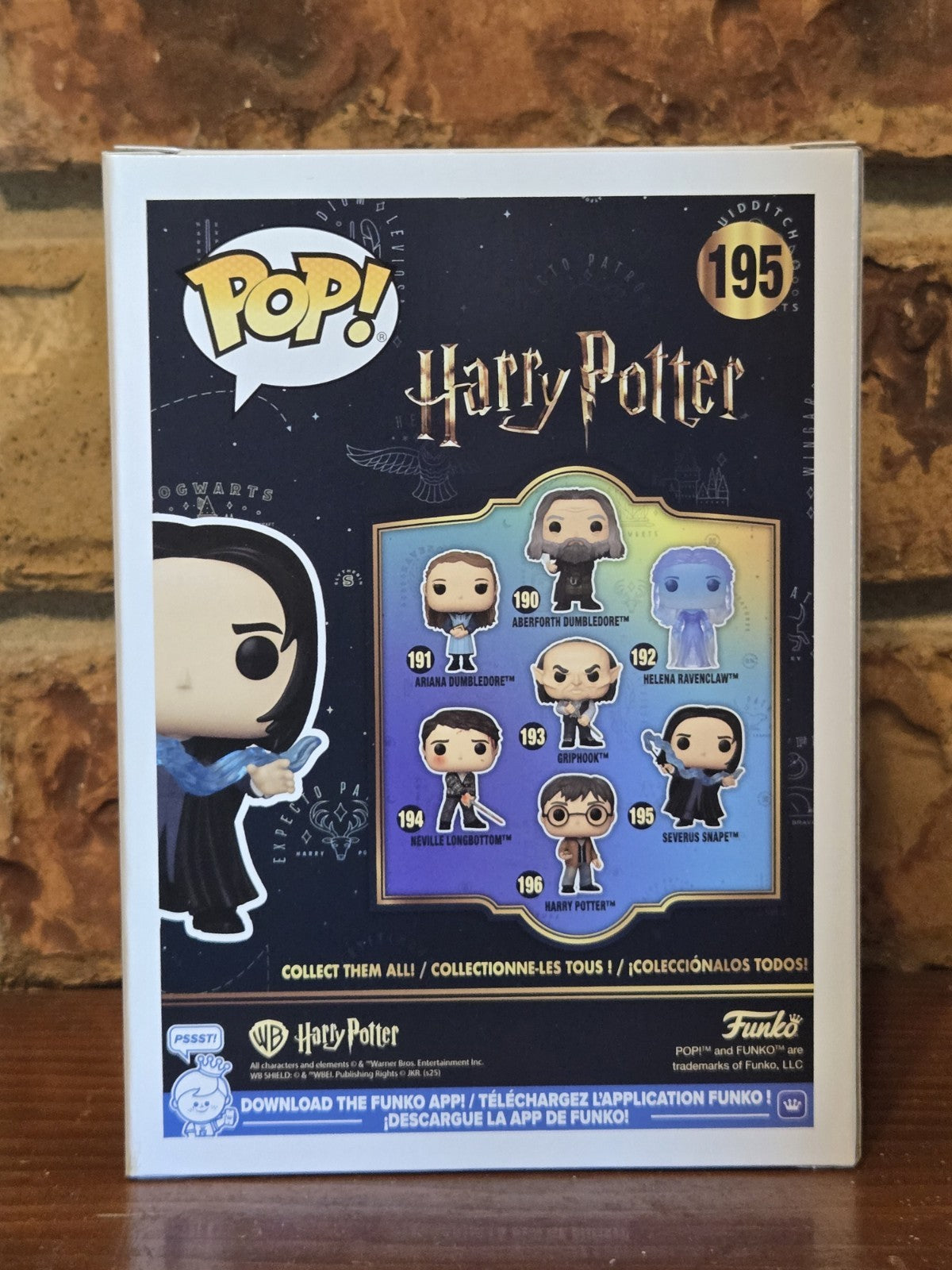 Funko Pop! Movies: Harry Potter - Severus Snape with Patronus #195