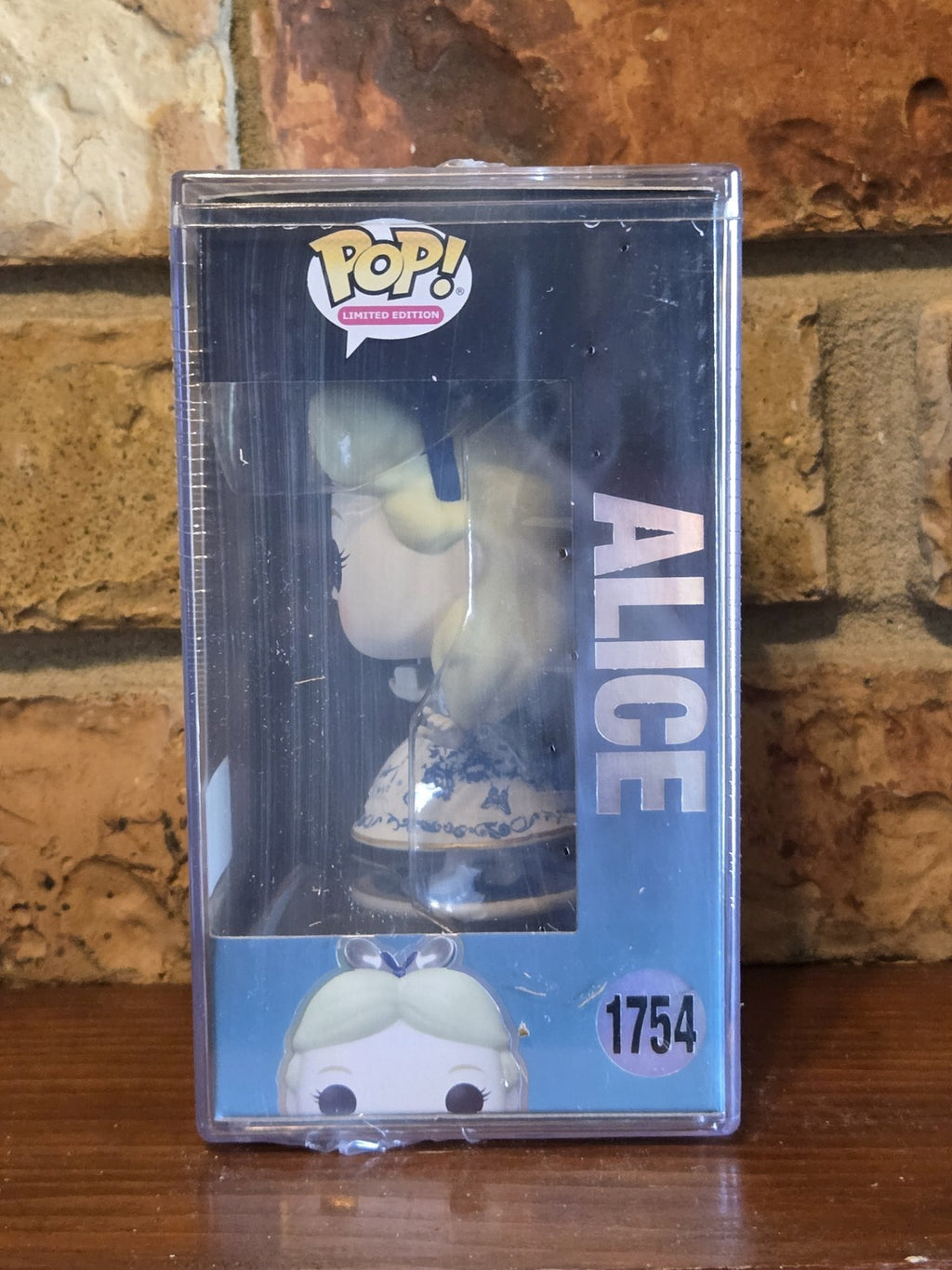Funko Pop! Disney Alice (Porcelain) with Pop! Protector LE 1200 Sealed In Hand