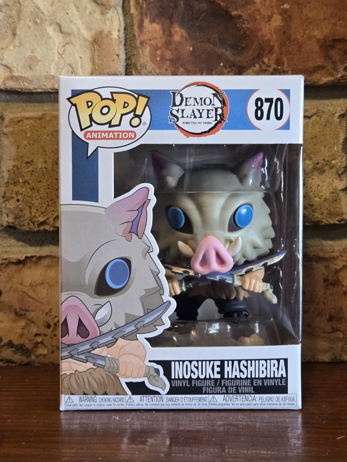 Funko Pop! Inosuke Hashibira #870 Demon Slayer Kimetsu no Yaiba 