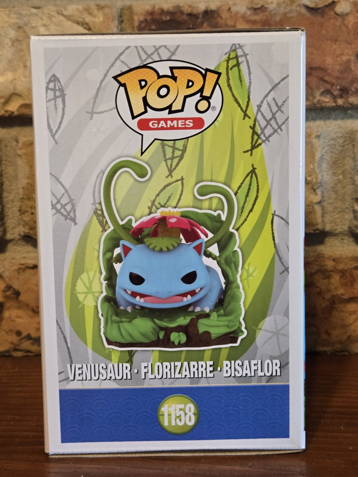 Funko Pop! Games: Pokemon Venusaur #1158 Premium