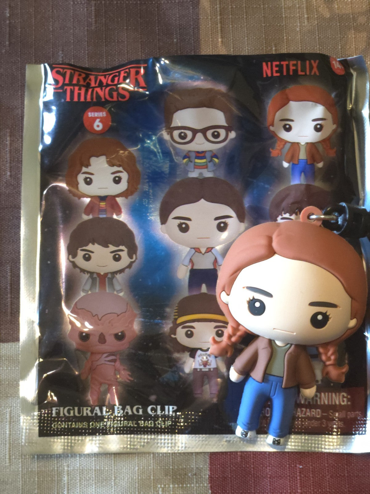 Stranger Things Series 6 Figural Blind Bag Clip Max Mayfield 