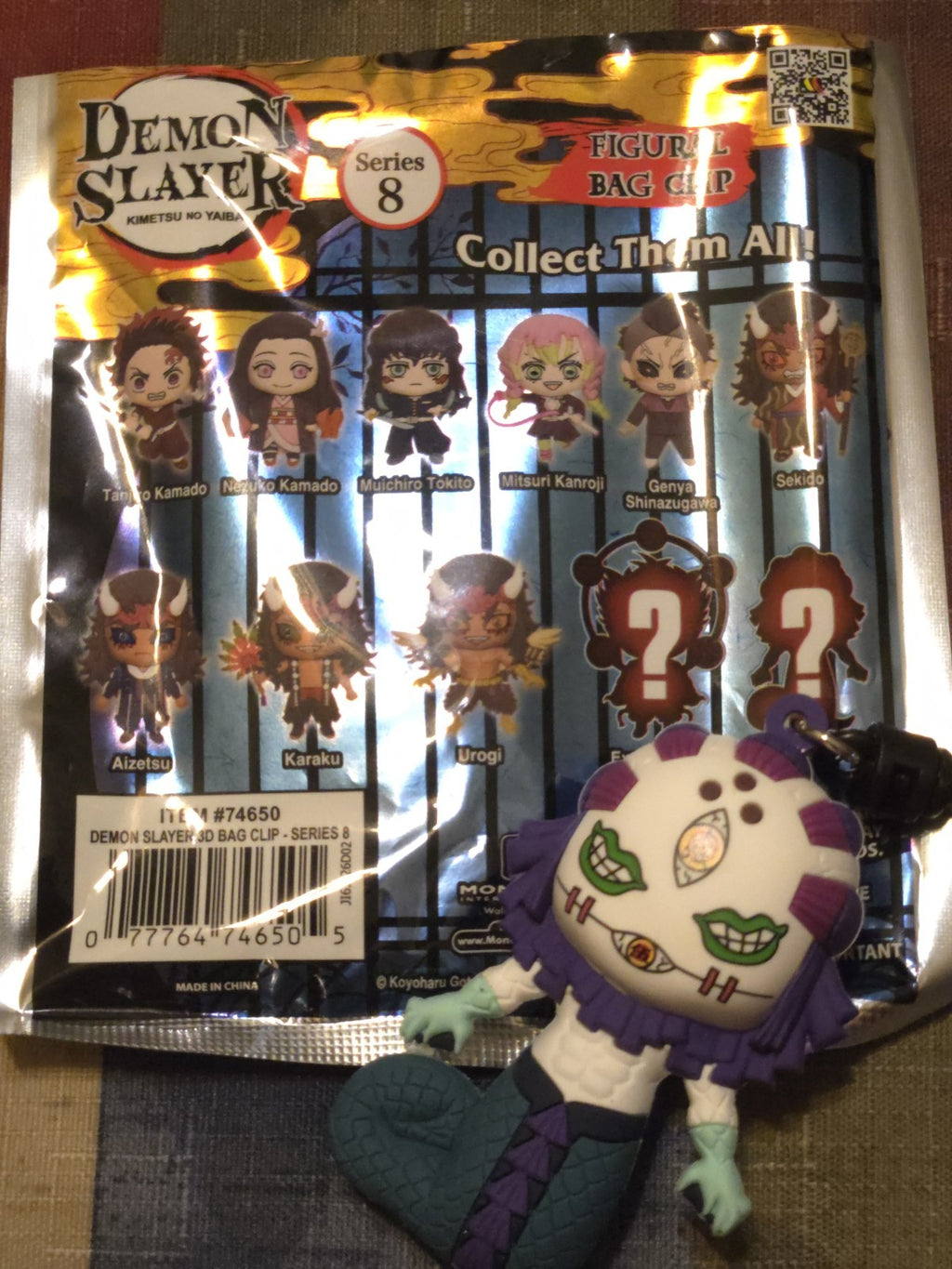 Demon Slayer Series 8 Figural Blind Bag Clip Gyokko Evolved (CHASE)