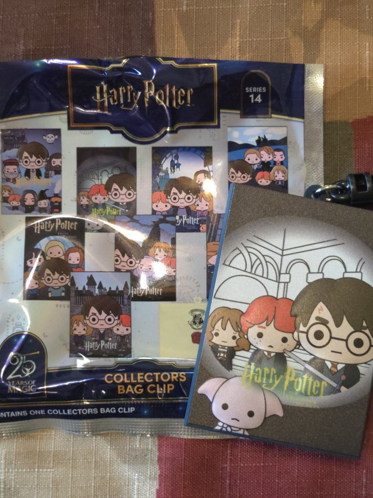 Harry Potter Series 14 3D Foam Blind  Bag Clip The Chamber Of Secrets Poster