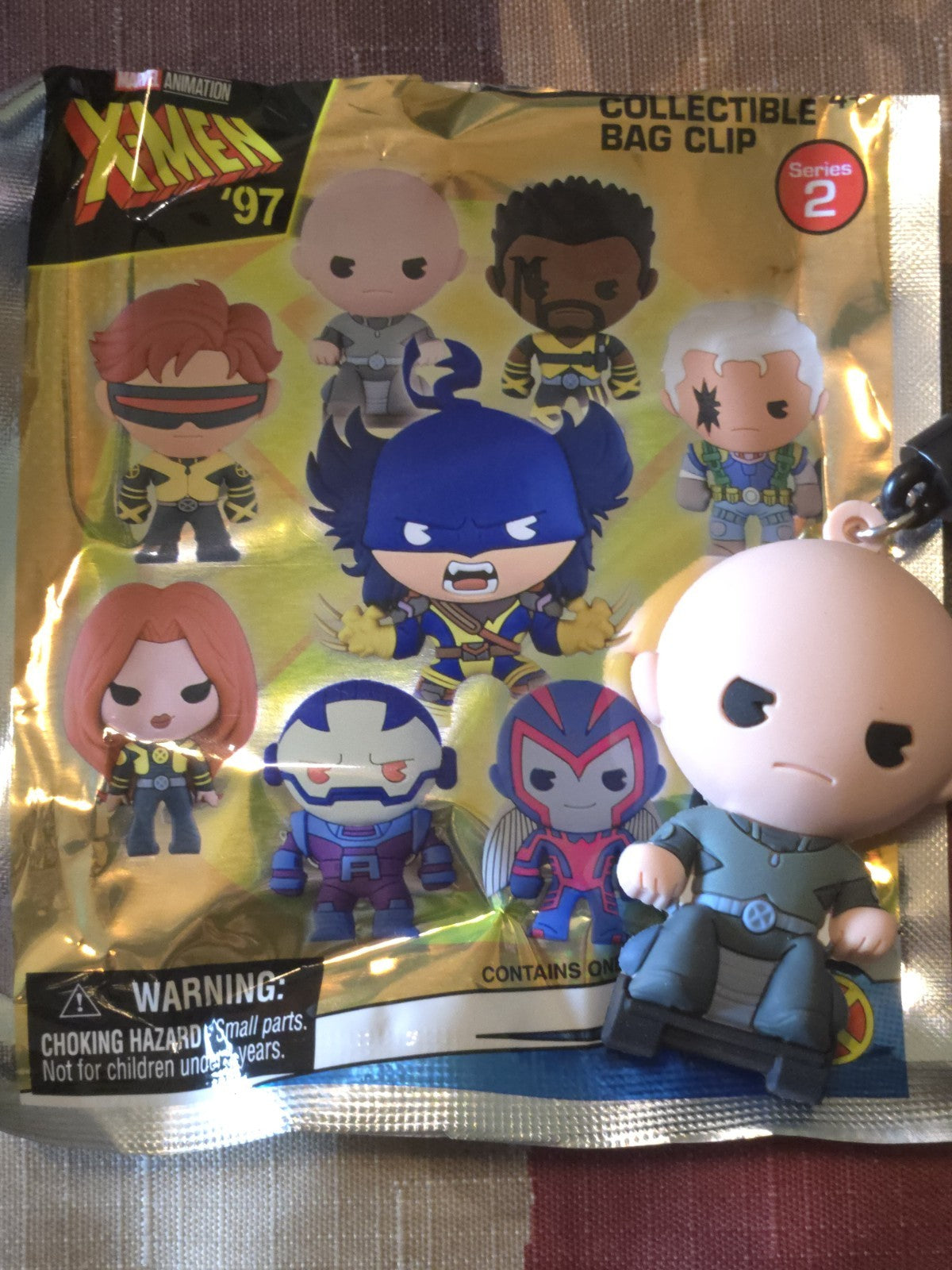 X-Men '97  3D Foam Blind Bag Clip Professor X
