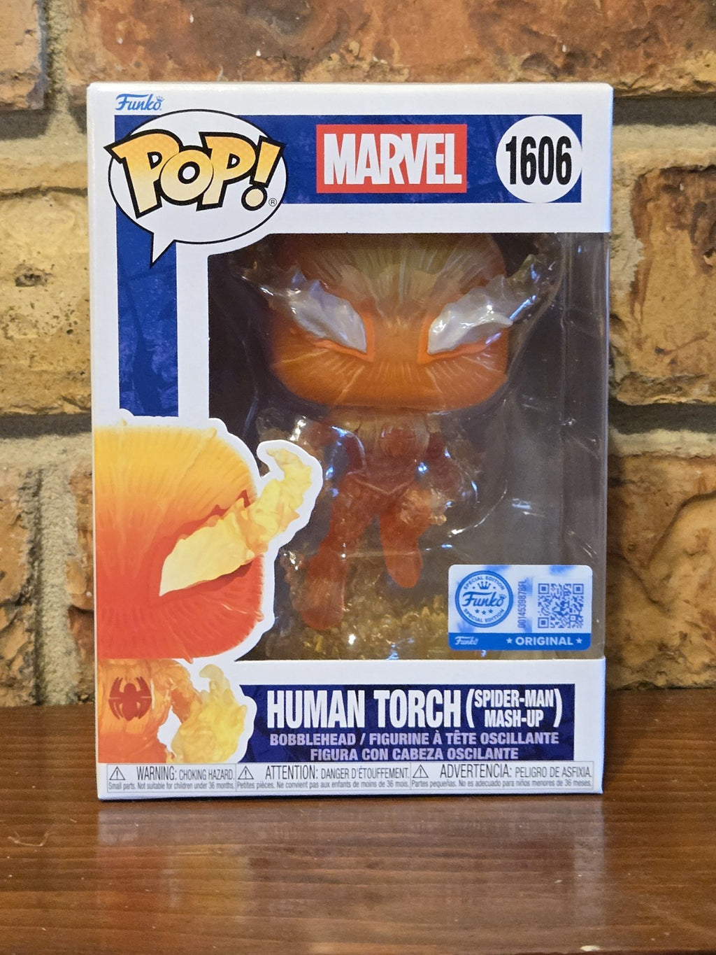 Funko Pop! Marvel Human Torch (Spider-Man Mash-Up) #1606 Target Exclusive